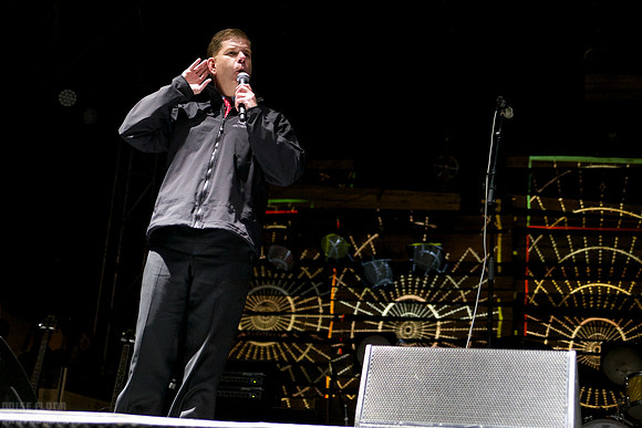 Mayor of Boston Martin Walsh offers his support for Boston Calling
